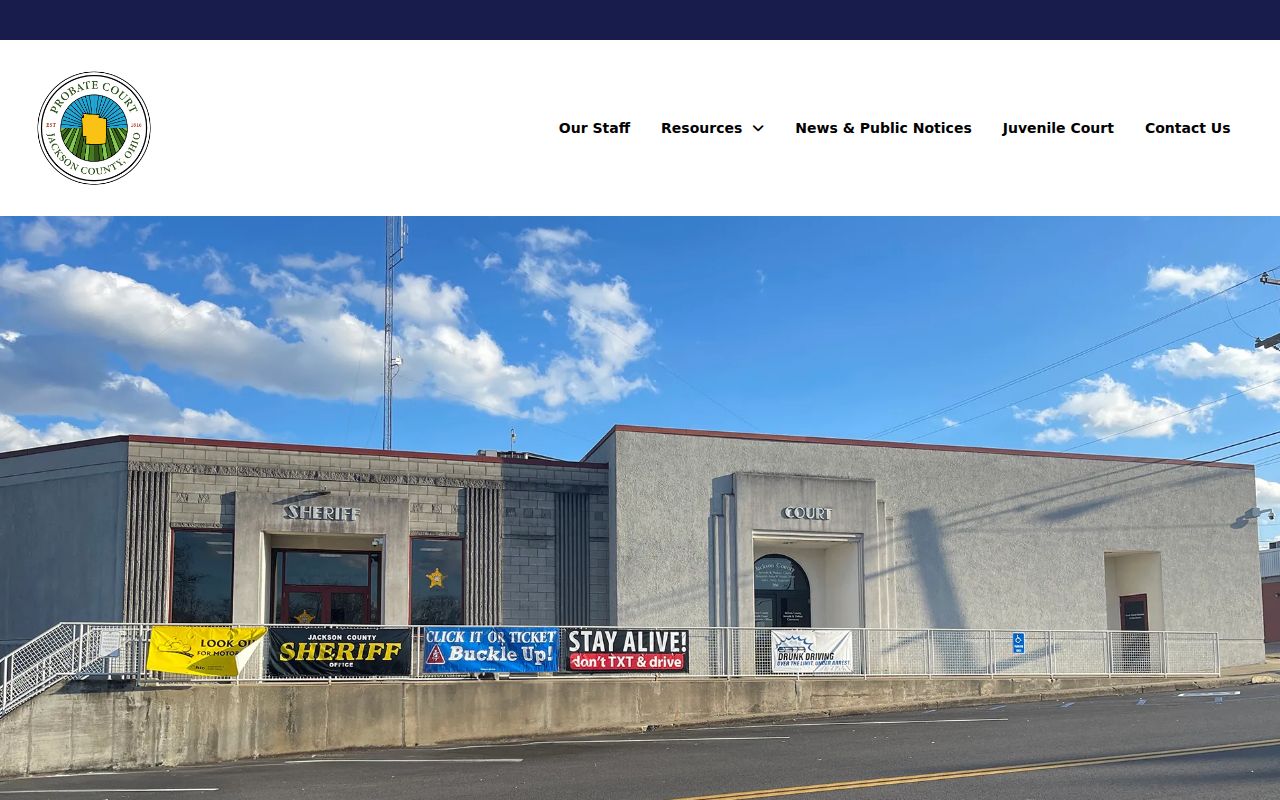 Jackson County case search Probate Court service and docket channel