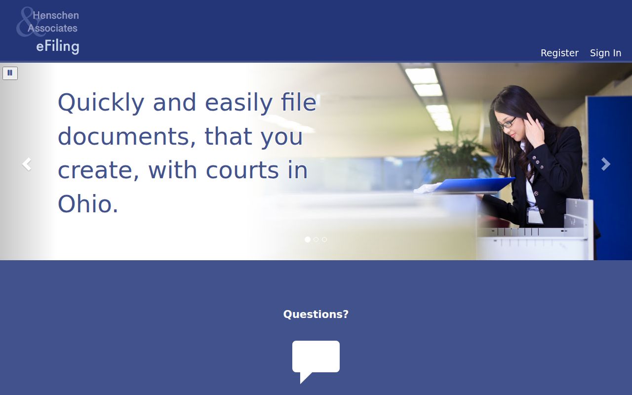 Oak Hill court record filing route through the Jackson County Municipal Court eFiling application